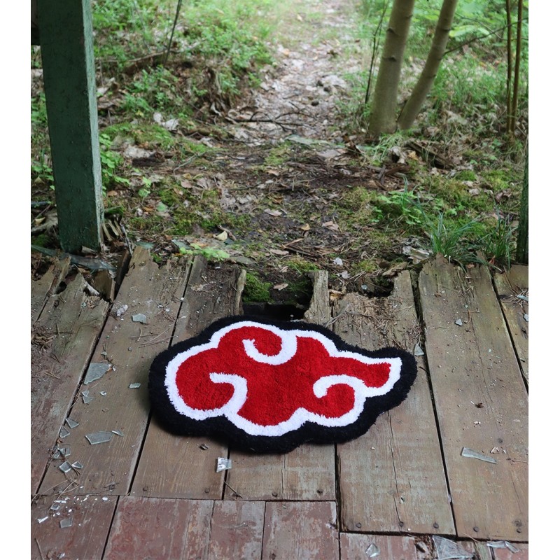 Handmade rug - Naruto Akatsuki Cloud | KLM LAB.