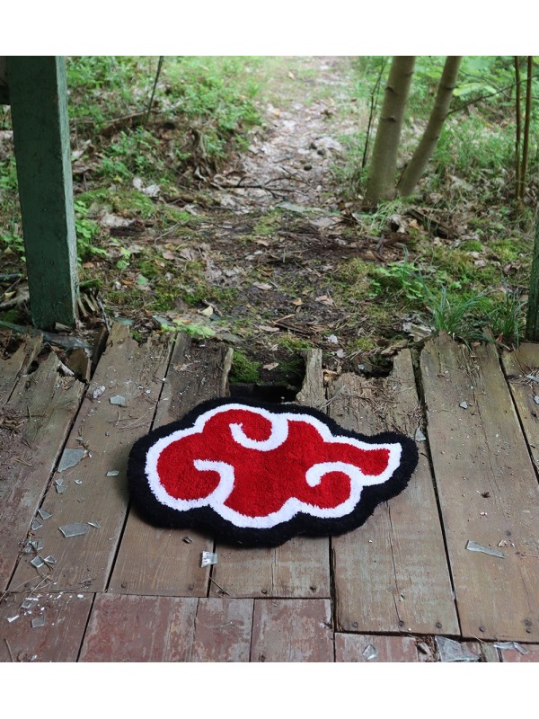 Handmade rug - Naruto Akatsuki Cloud | KLM LAB.