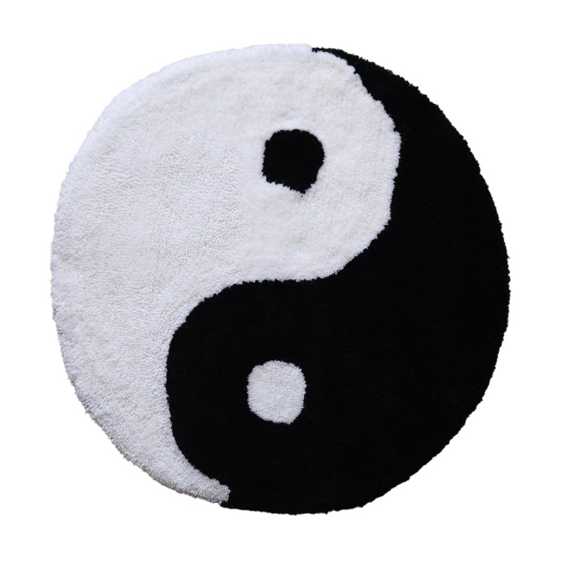 Handmade rug - Yin and yang | KLM LAB.